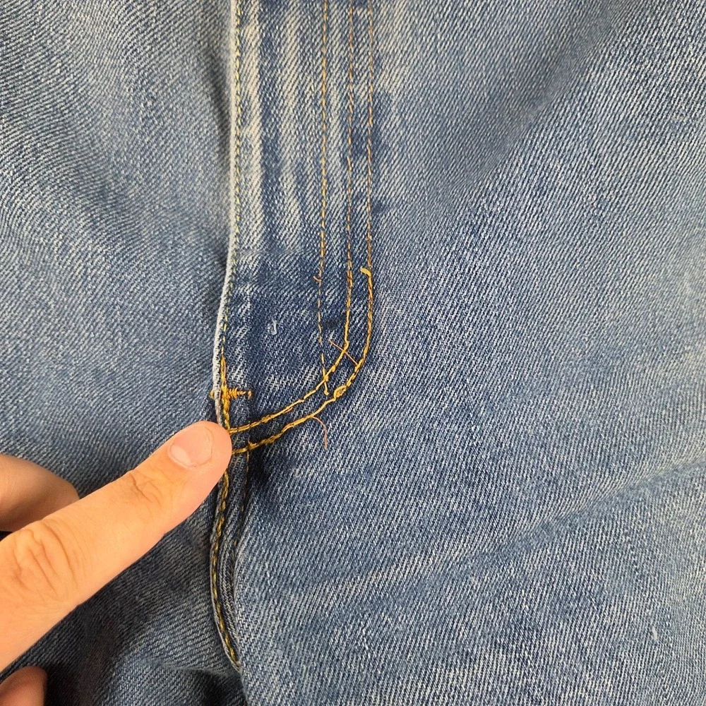 Levi's 560 Jeans Mens‎ 60x30 (58x29) Blue Medium Wash Cotton Denim